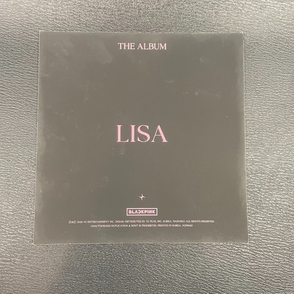 Blackpink Lisa The Album Square Photo Card - Picture 2 of 2